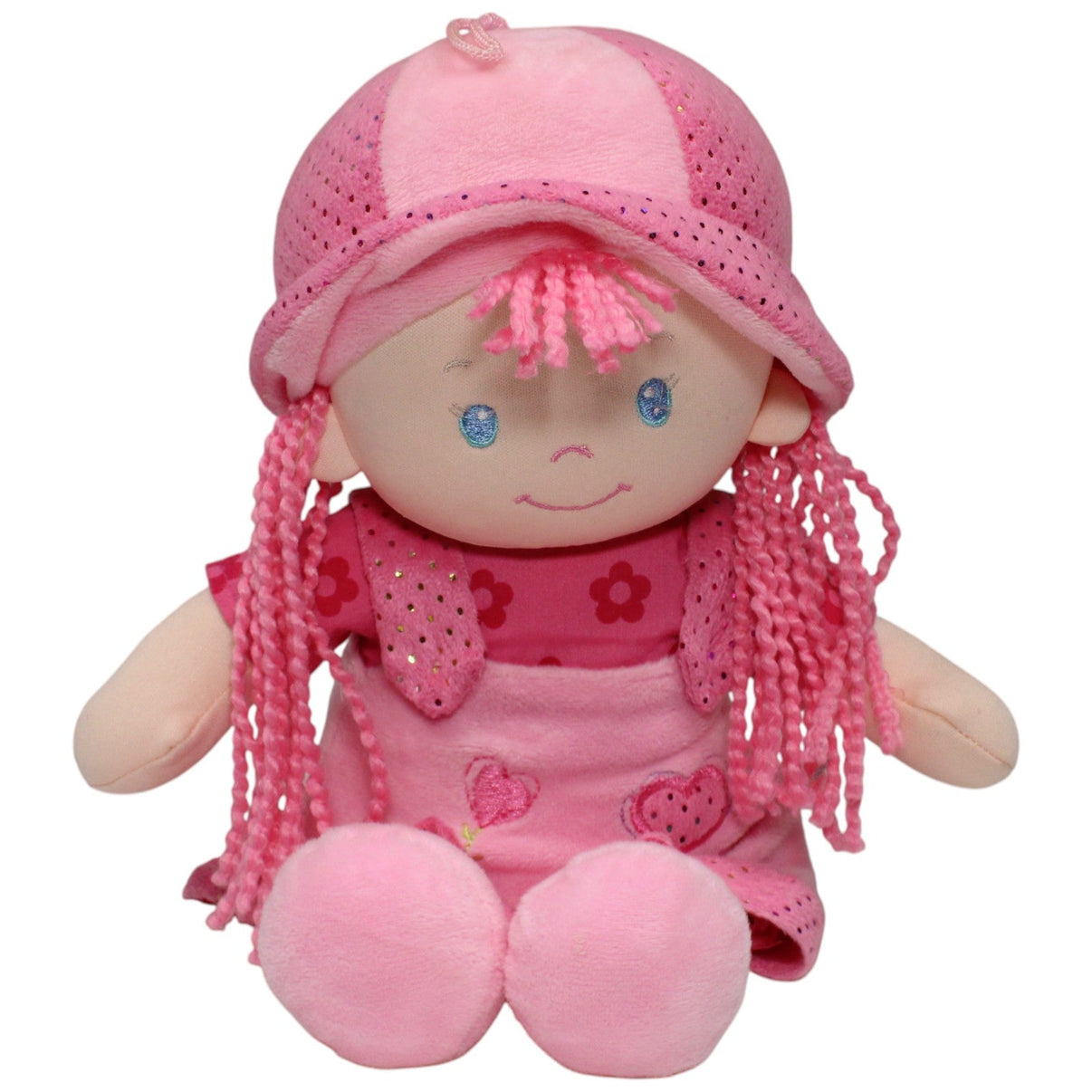 123000022004 Tollkühn Stoffpuppe mit Kleid, pink Stoffpuppe Kumpel Leo 34cm Beige ebay - stofftiere