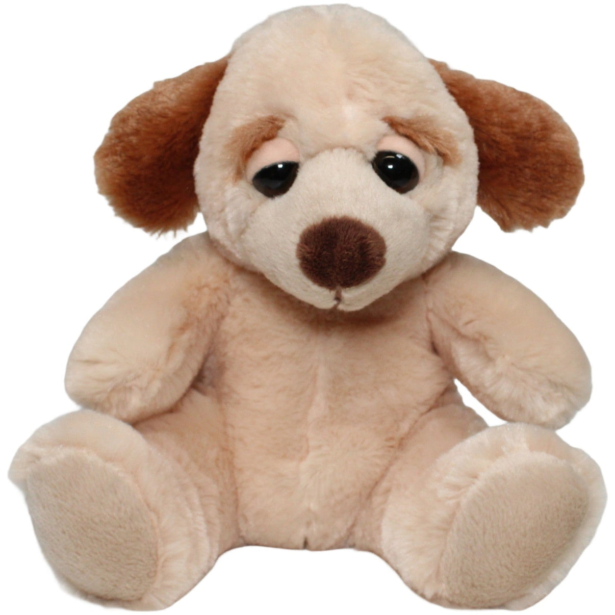 123000022011 TE - Importe Süßer hellbrauner Hund, sitzend Kuscheltier Kumpel Leo 20cm Braun ebay - stofftiere