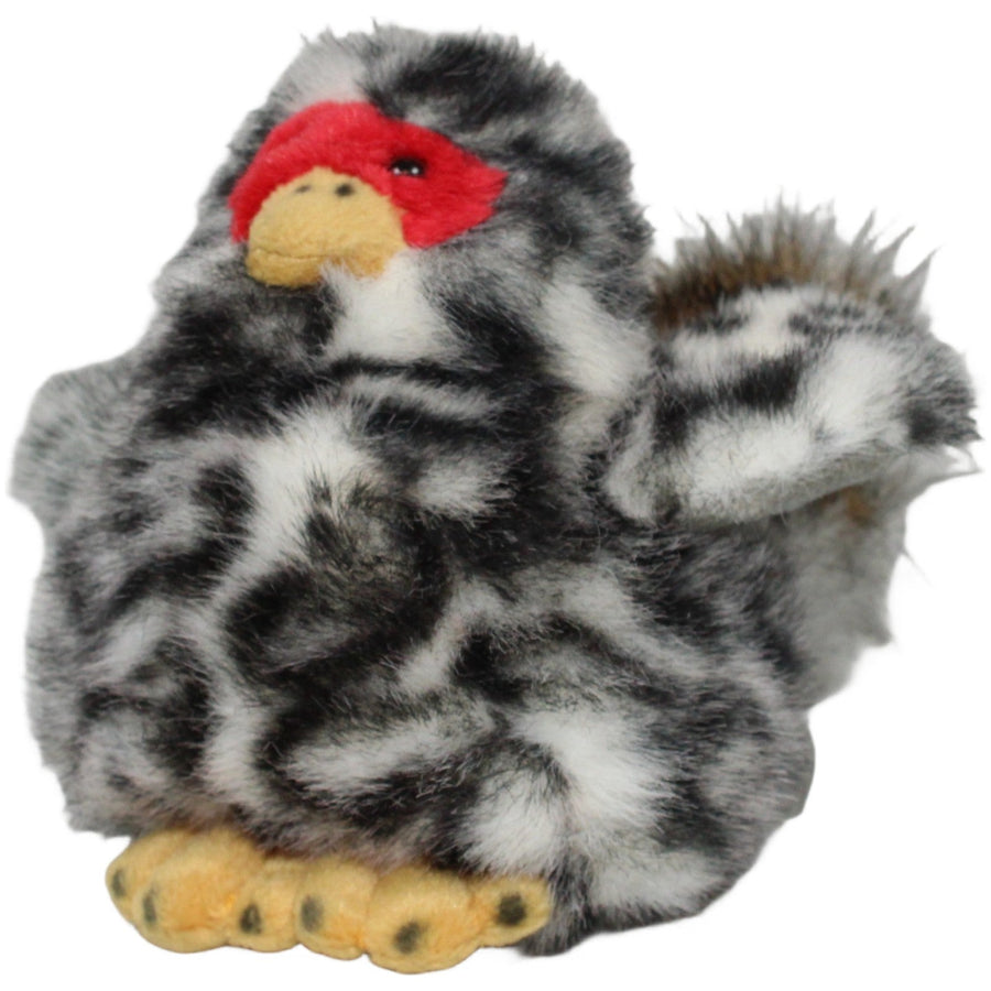 Huhn, schwarz-weiß