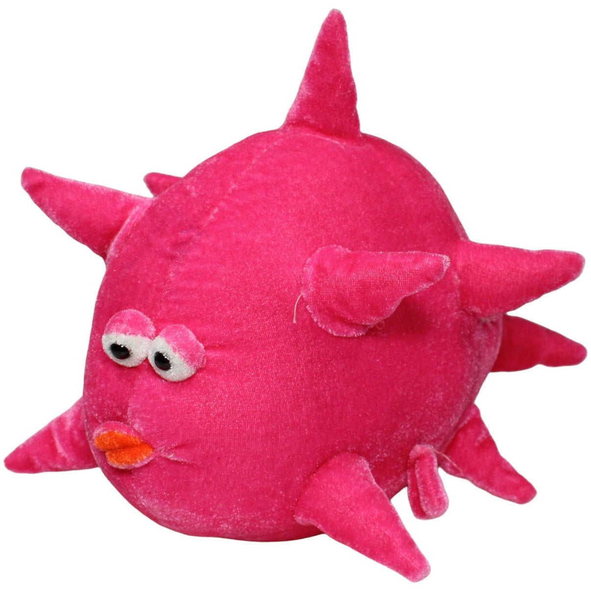 123000022052 Unbekannt Pinker Kugelfisch Kuscheltier Kumpel Leo 29cm ebay - stofftiere Fisch