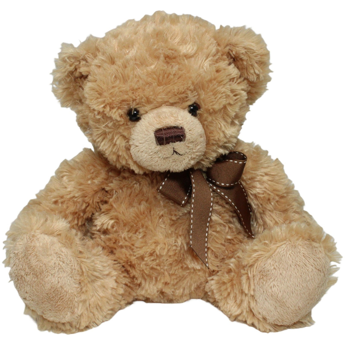123000022060 Teddy - Hermann Zotteliger Teddybär, hellbraun Kuscheltier Kumpel Leo 28cm Beige Braun