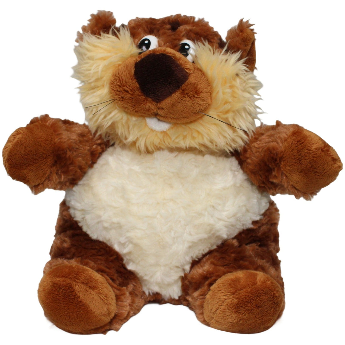 123000022061 Kuschelwuschel Biber Kuscheltier Kumpel Leo 30cm Beige Biber