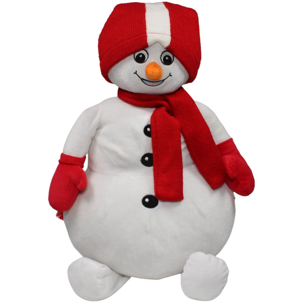 Valle, XL Schneemann mit roter Mütze, Handschuhen & Schal