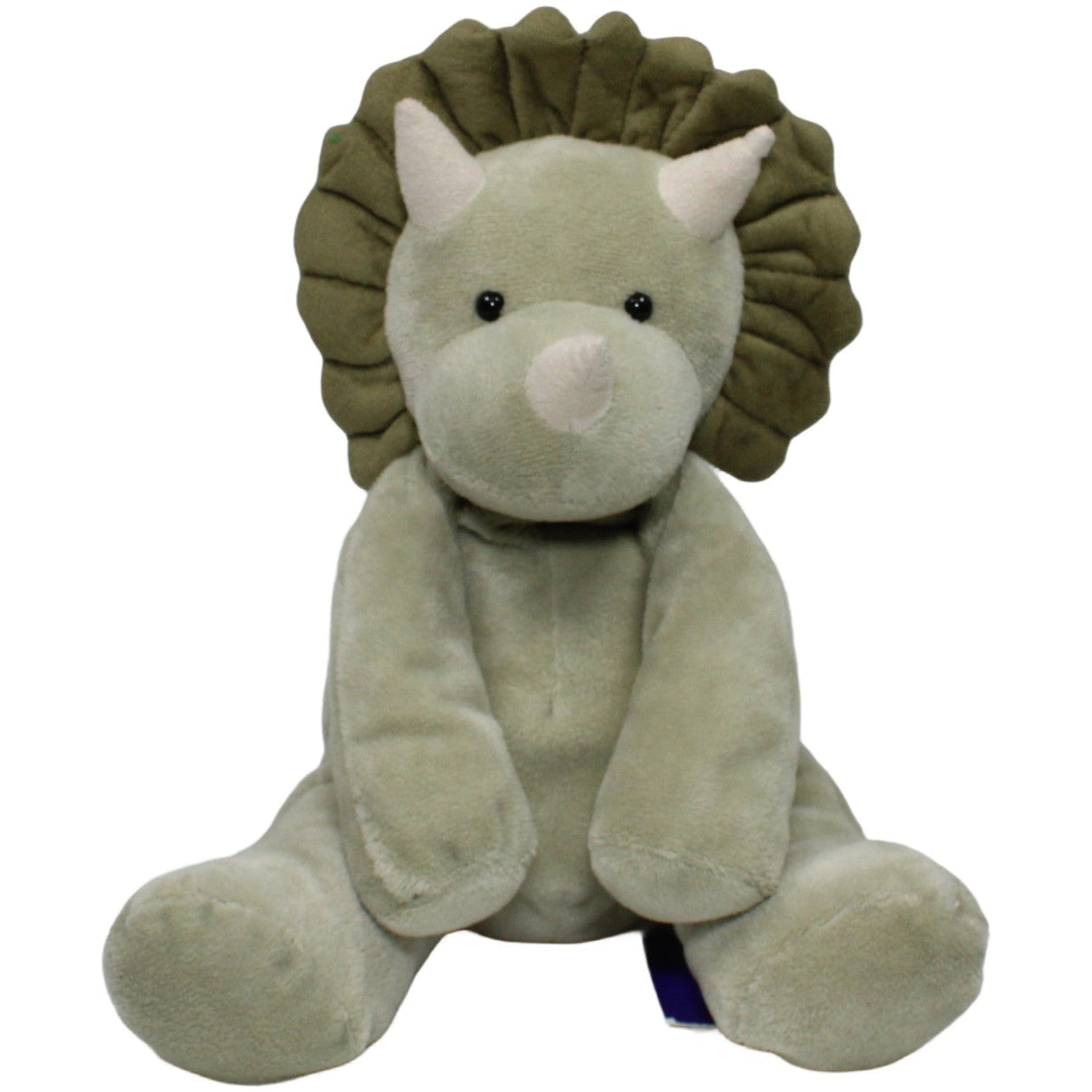 123000022077 Jellycat ZARA Home, Triceratops Duffie Dino Kuscheltier Kumpel Leo 21cm Beige Dinosaurier