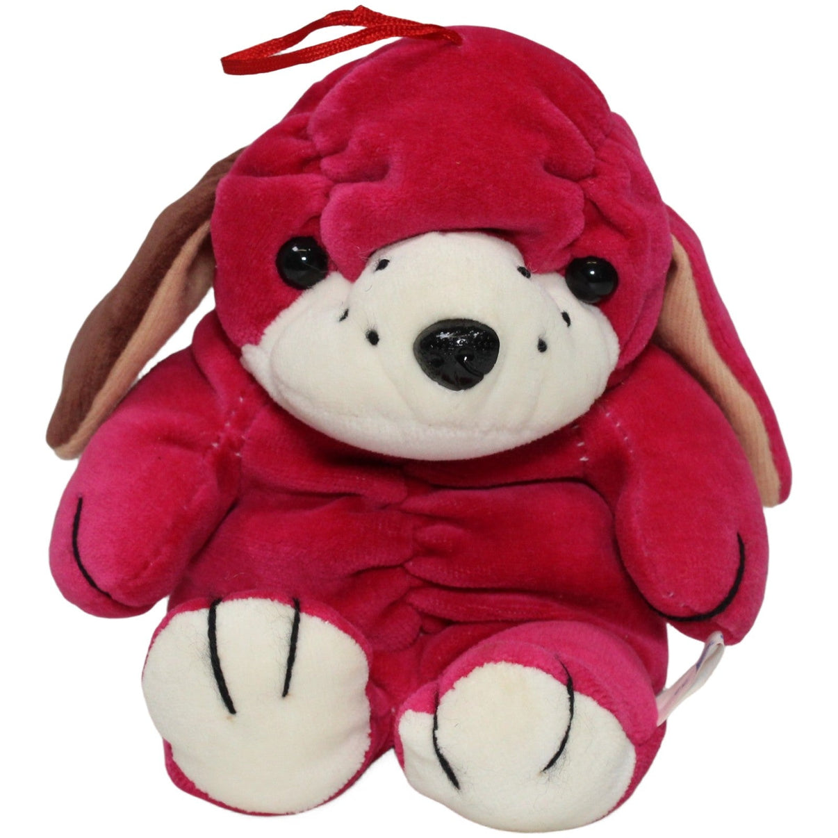 123000022088 Wünsche Knautschiger Hund mit Schlappohren, pink Kuscheltier Kumpel Leo 16cm Braun ebay - stofftiere