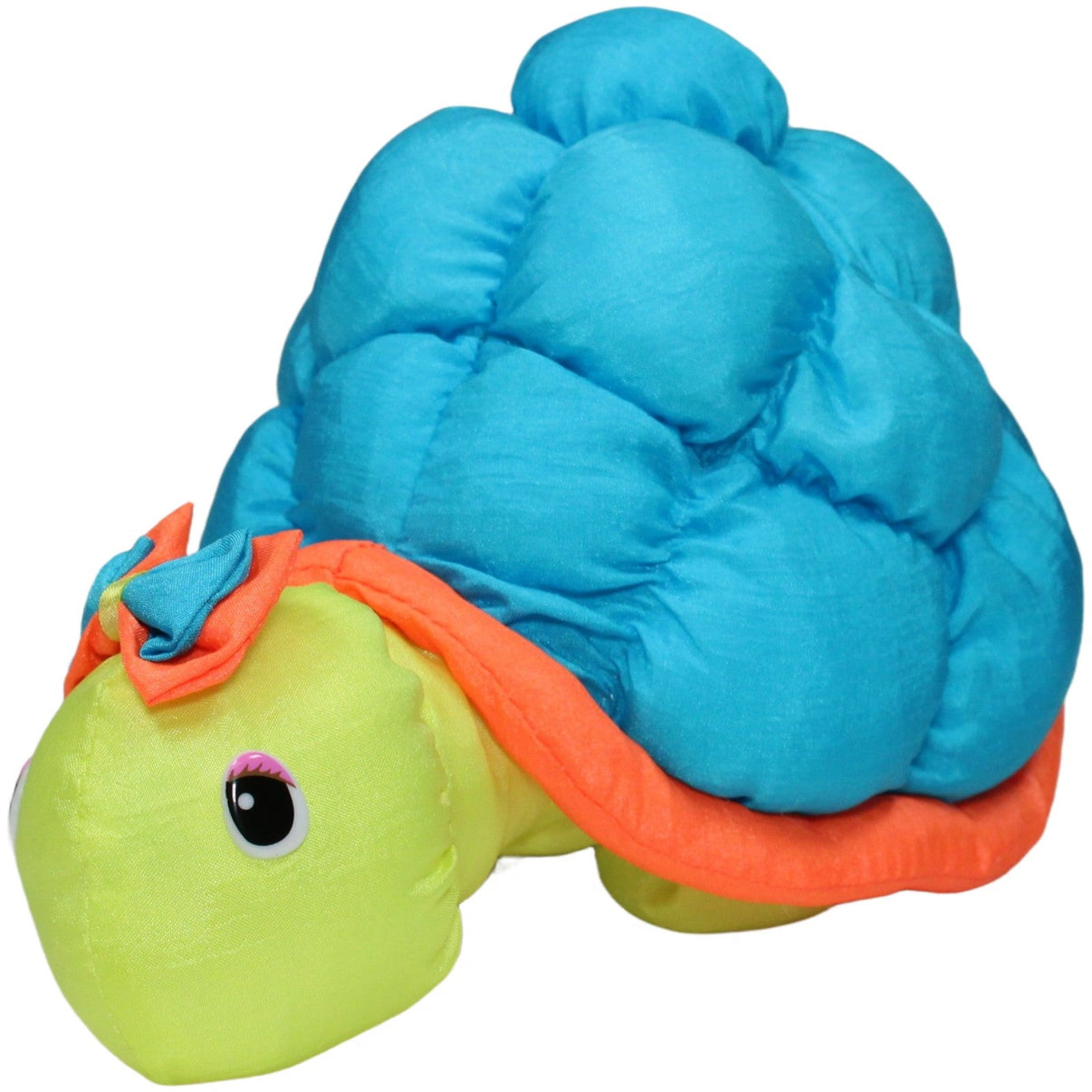 123000022090 Hans Postler Süße knautschige Schildkröte mit blauem Panzer Kuscheltier Kumpel Leo 22cm _Vintage_ Blau