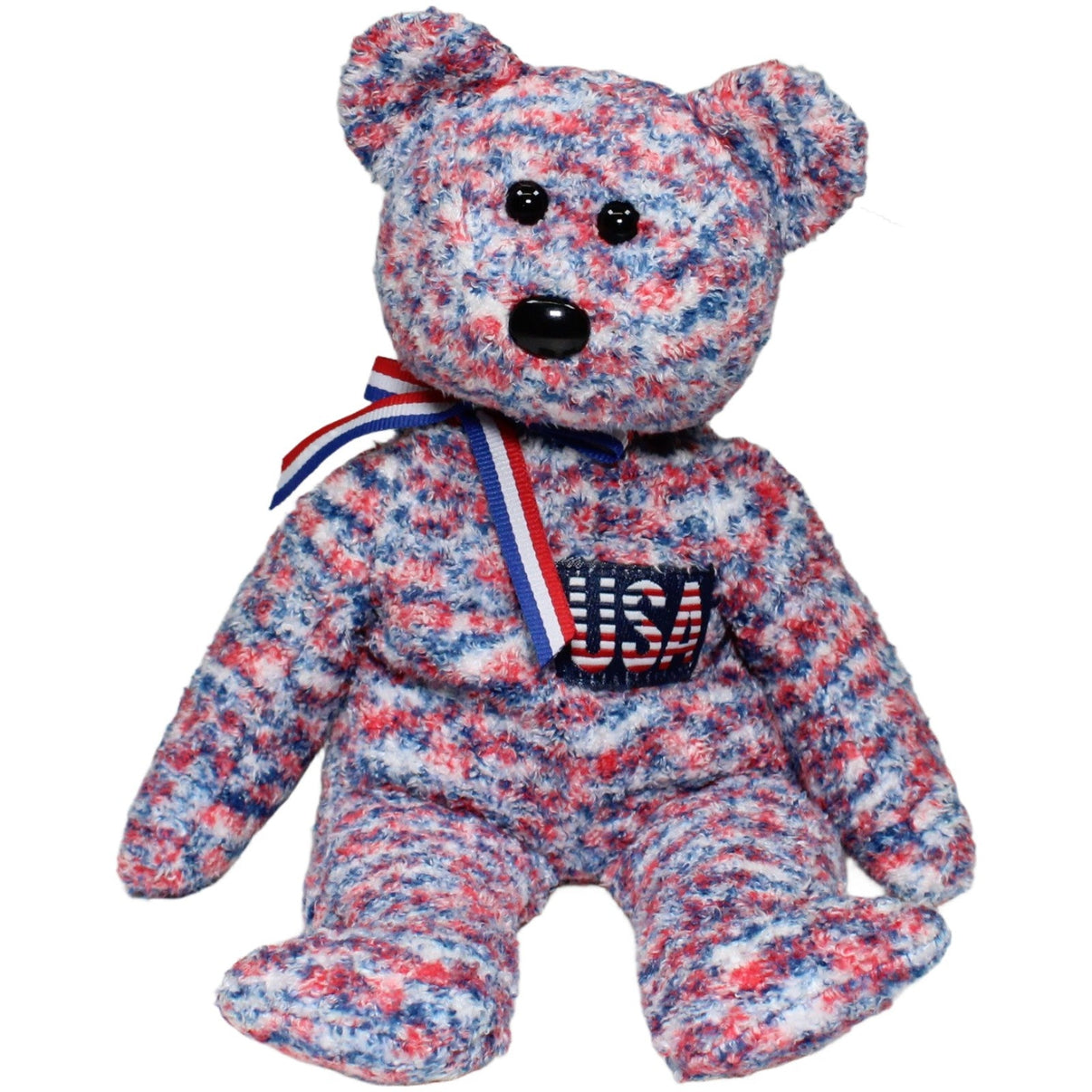 123000022106 TY Beanie Baby, USA Bär Kuscheltier Kumpel Leo 2000 22cm _Vintage_