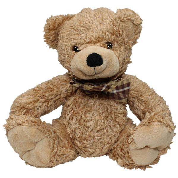 Zotteliger Teddy mit Schleife