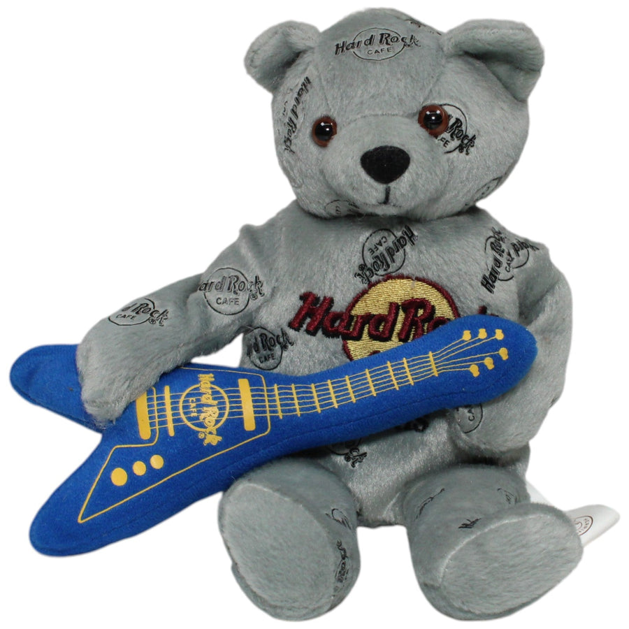 Hard Rock Cafe 2007, grauer Teddy mit blauer E-Gitarre