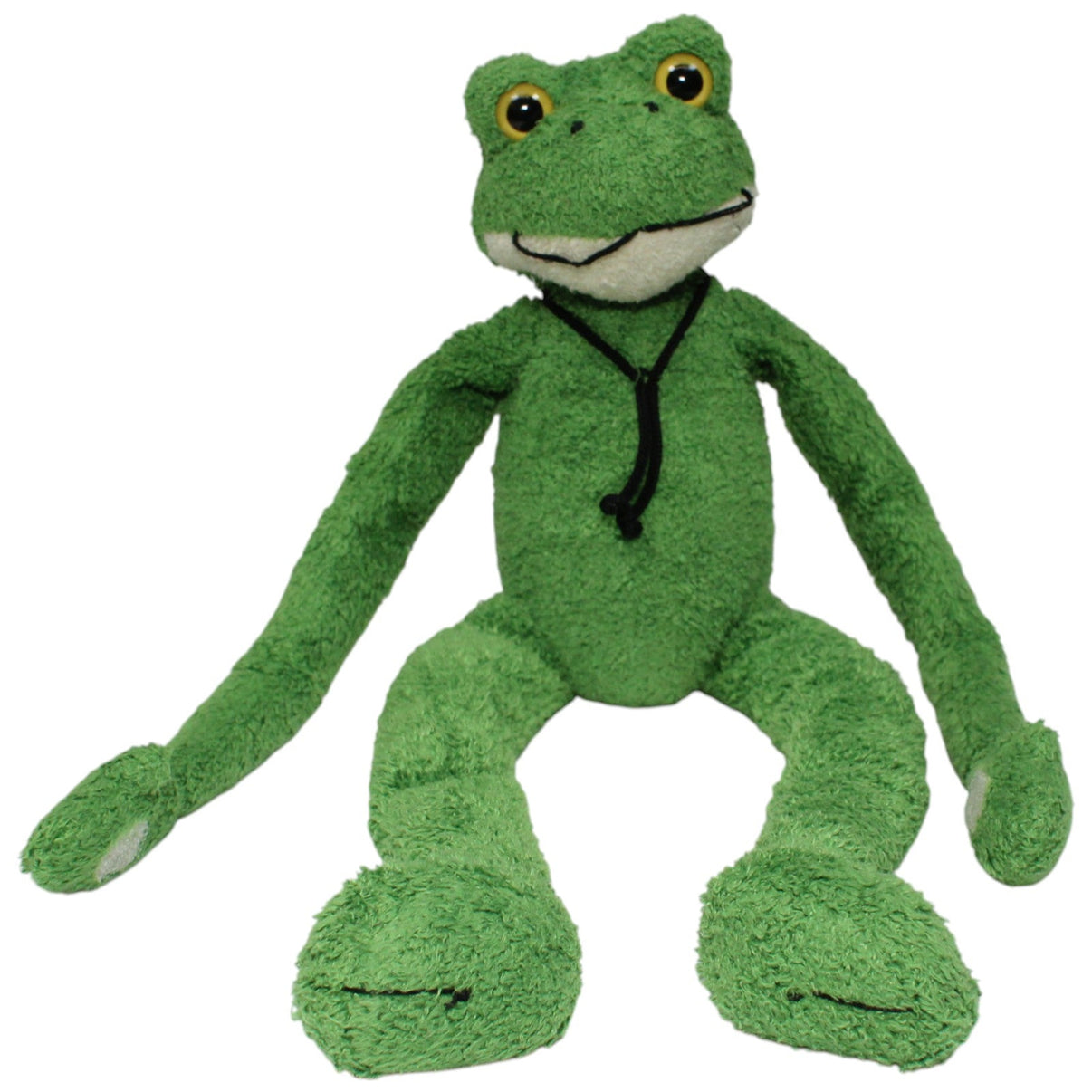 123000022125 Kuschelwuschel Schlenker Frosch, groß Kuscheltier Kumpel Leo 38cm Beige ebay - 20 - stofftiere
