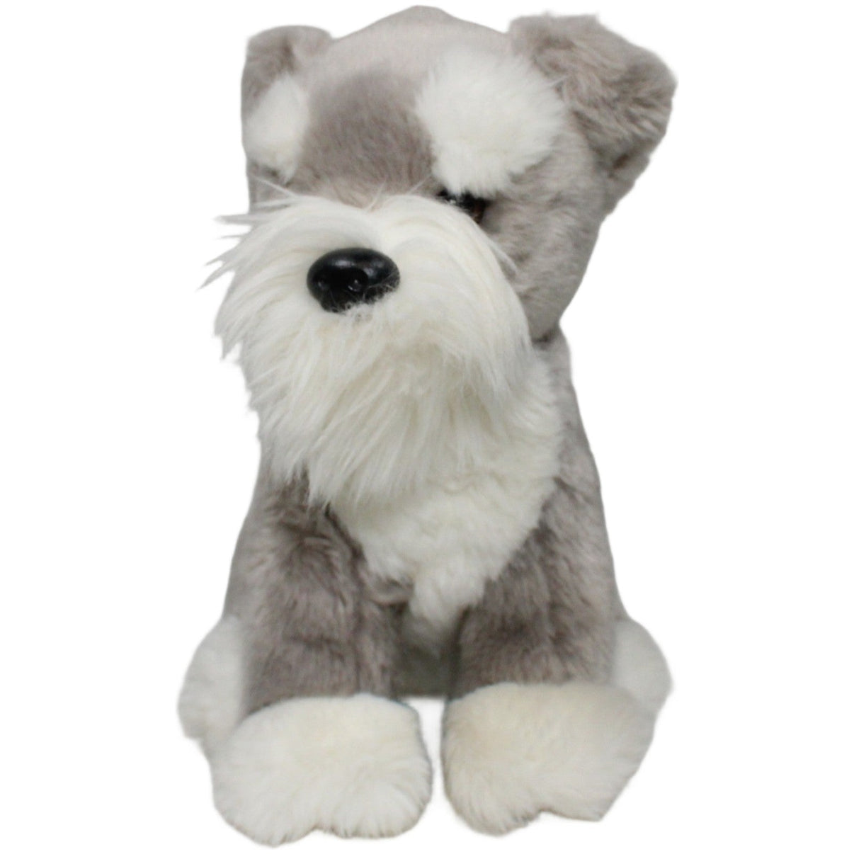 123000022138 SEMO Grauer Schnauzer, sitzend Kuscheltier Kumpel Leo 20cm ebay - stofftiere Gebraucht