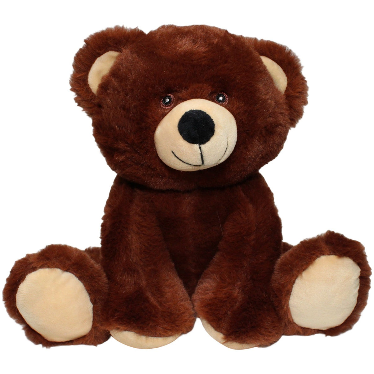 123000022143 mbw Vertriebsges. mbH Weicher brauner Teddybär, groß Kuscheltier Kumpel Leo 35cm Beige Braun