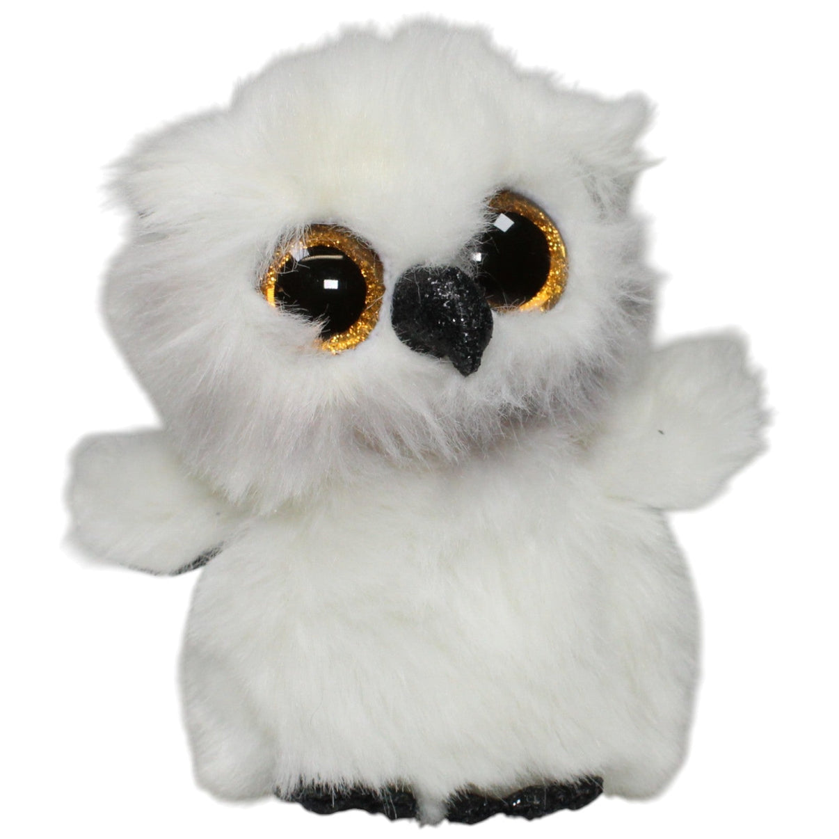123000022162 TY Kleine Eule Austin, weiß Kuscheltier Kumpel Leo 15cm ebay - stofftiere Gebraucht