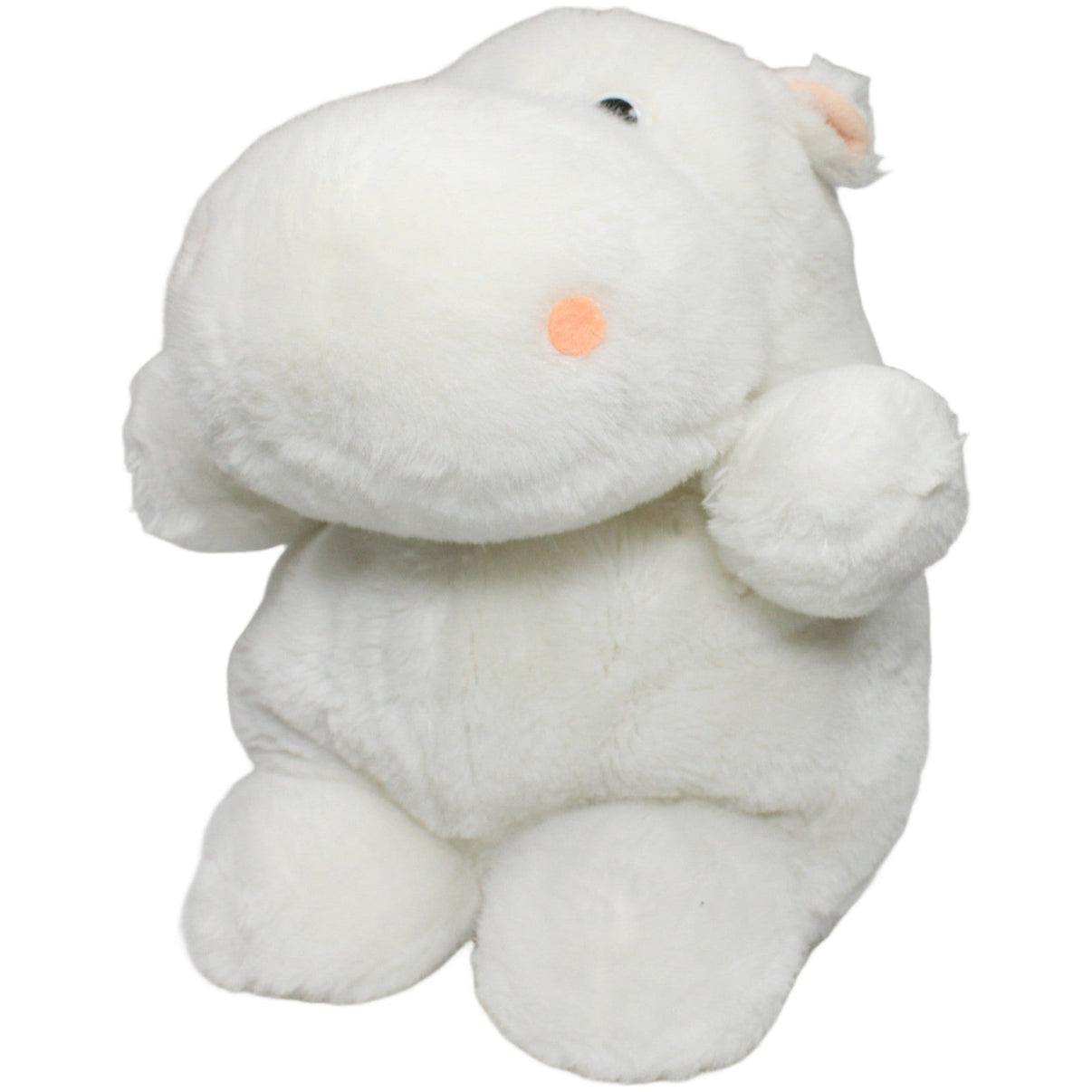 123000022175 Unbekannt Weißes Nilpferd, sitzend Kuscheltier Kumpel Leo 30cm ebay - 20 - stofftiere Gebraucht