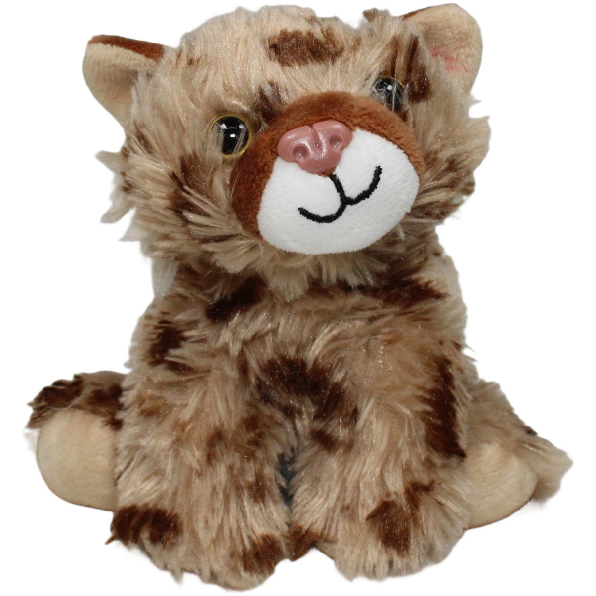 123000022180 Wild Republic Hug'ems, Rotluchs Kuscheltier Kumpel Leo 18cm Beige Braun
