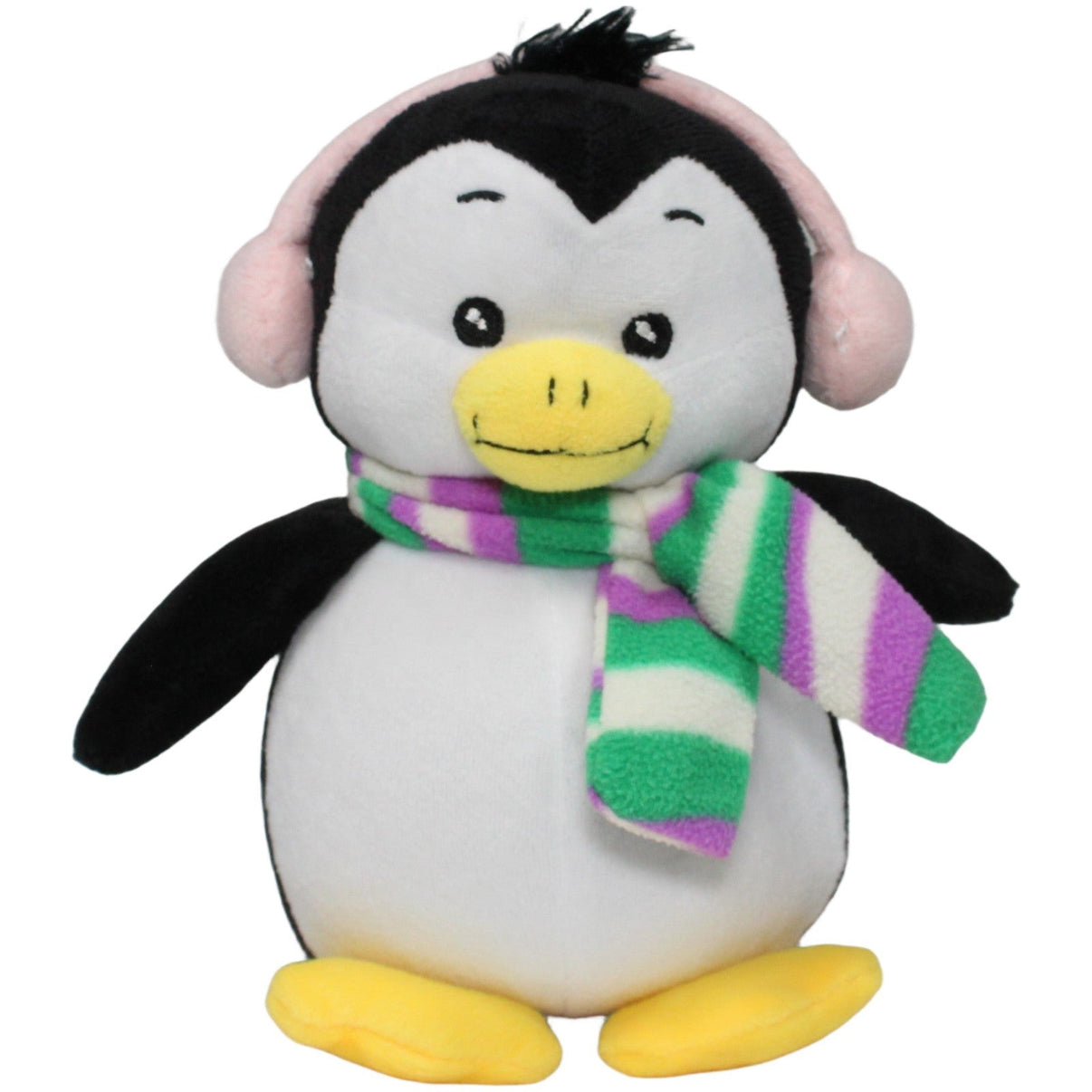 123000022189 Rakpol - Dystrybucja Pinguin mit Ohrenwärmer und Schal Kuscheltier Kumpel Leo 20cm ebay - stofftiere Gebraucht