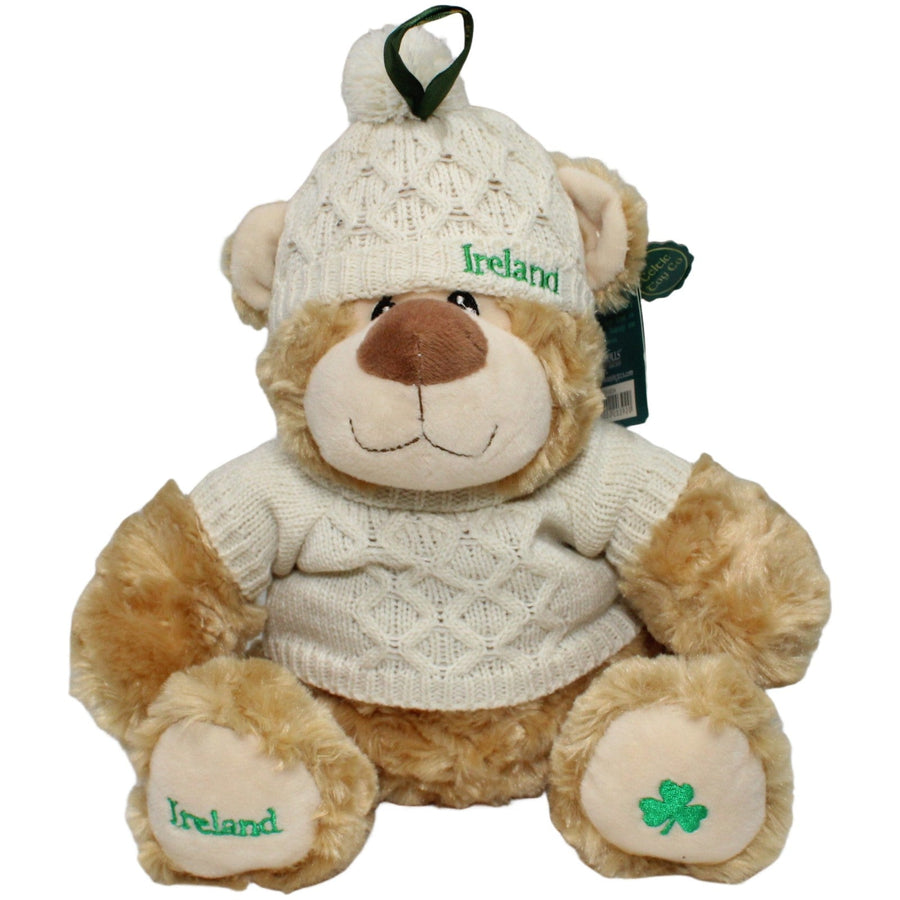 Teddybär mit Mütze und Pullover "Ireland"