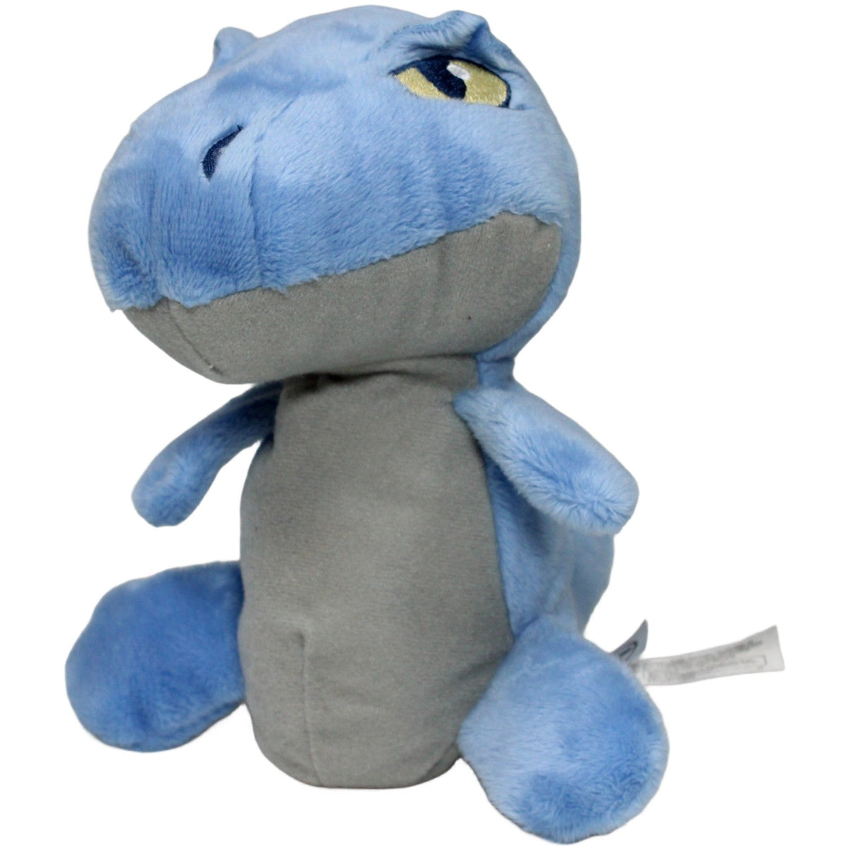 123000022244 Nicotoy Jurassic World, kleiner Mosasaurus Kuscheltier Kumpel Leo 17cm Blau Dinosaurier