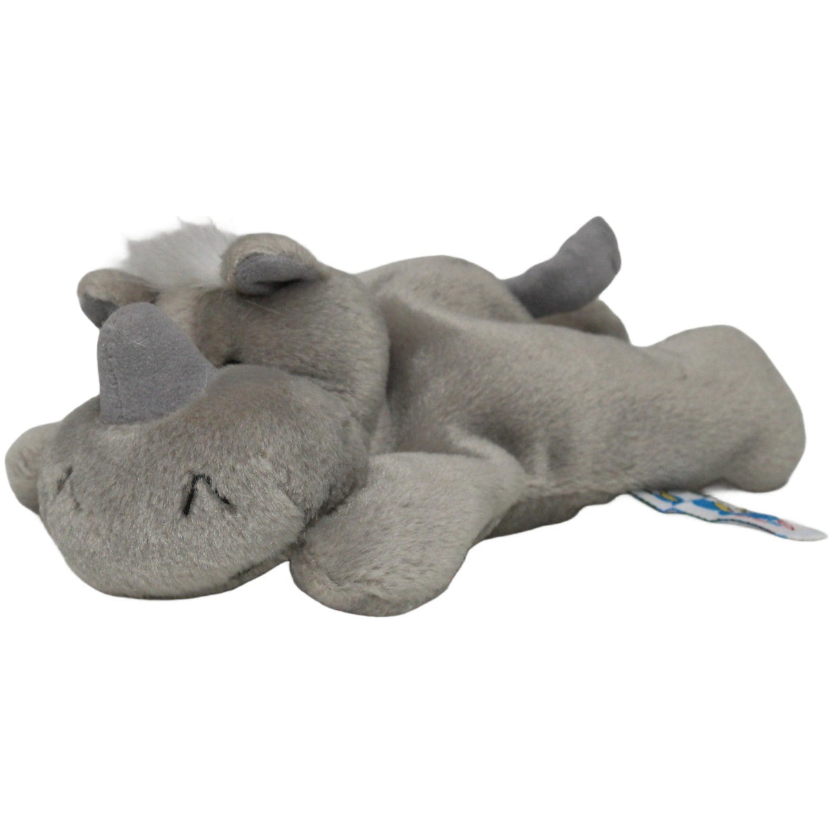123000022250 NICI Kleines Nashorn, liegend Kuscheltier Kumpel Leo 16cm _Vintage_ _Wieder Da_