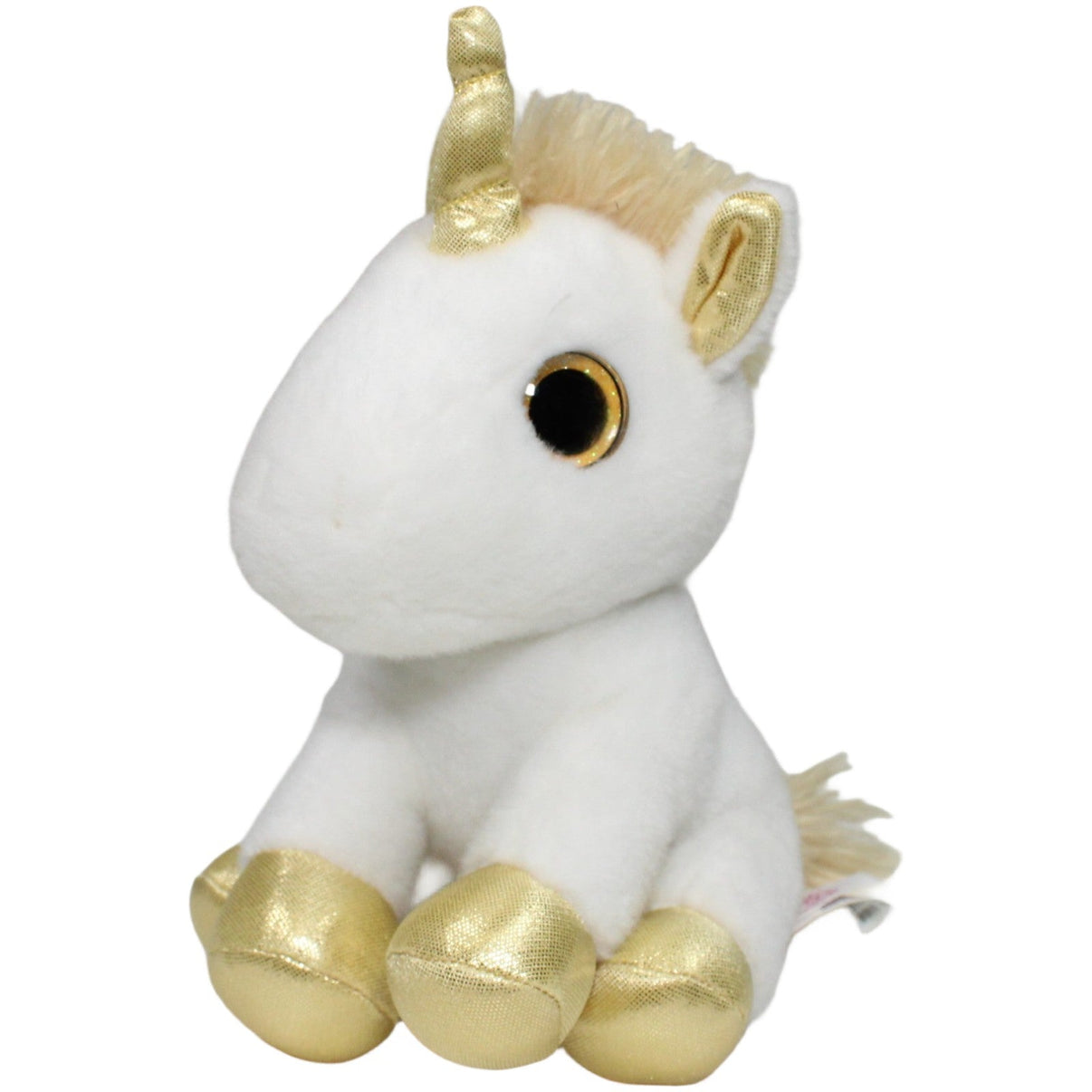 123000022253 Aurora Sparkle Tales, Einhorn weiß - gold Kuscheltier Kumpel Leo 20cm ebay - stofftiere Einhorn