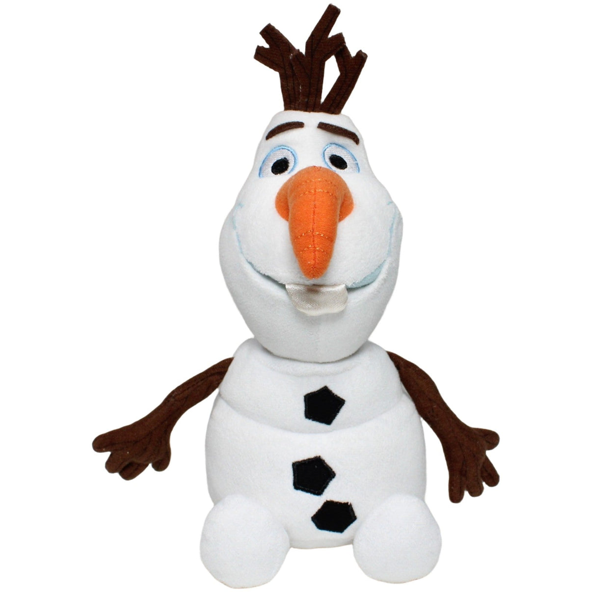 123000022286 Unbekannt Schneemann Olaf aus Disney Frozen Plüschfigur Kumpel Leo 22cm Braun Charakter