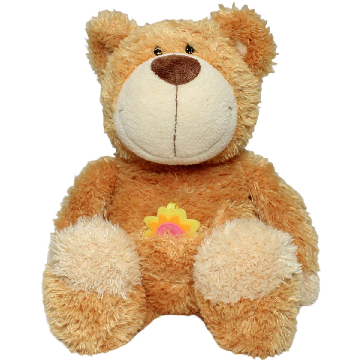 123000022289 NICI NICI BEARS, Bär mit Blume groß Kuscheltier Kumpel Leo 35cm Beige Braun