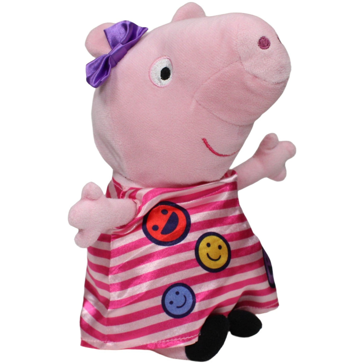 123000022309 Unbekannt Peppa mit gestreiftem Kleid aus Peppa Wutz Kuscheltier Kumpel Leo 25cm Charakter ebay - stofftiere