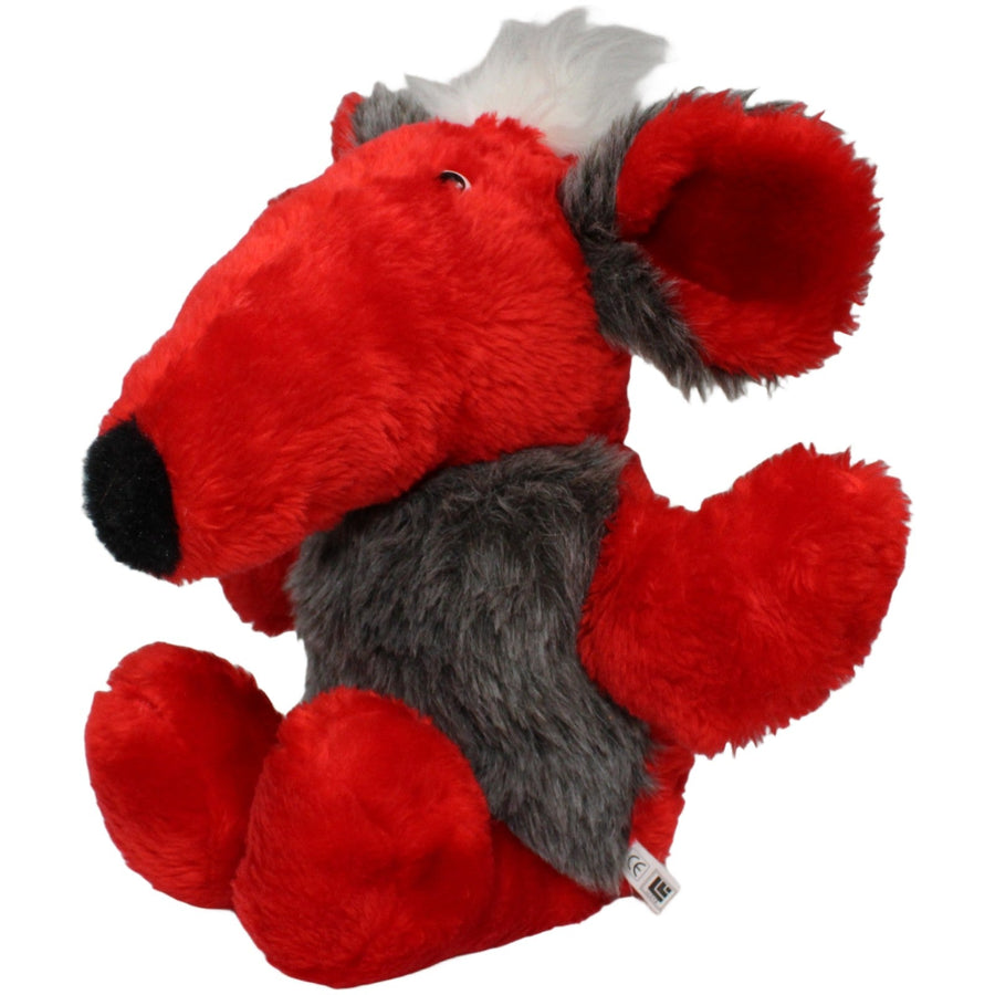 Rote XL Ratte mit grauem Bauch & Ohren