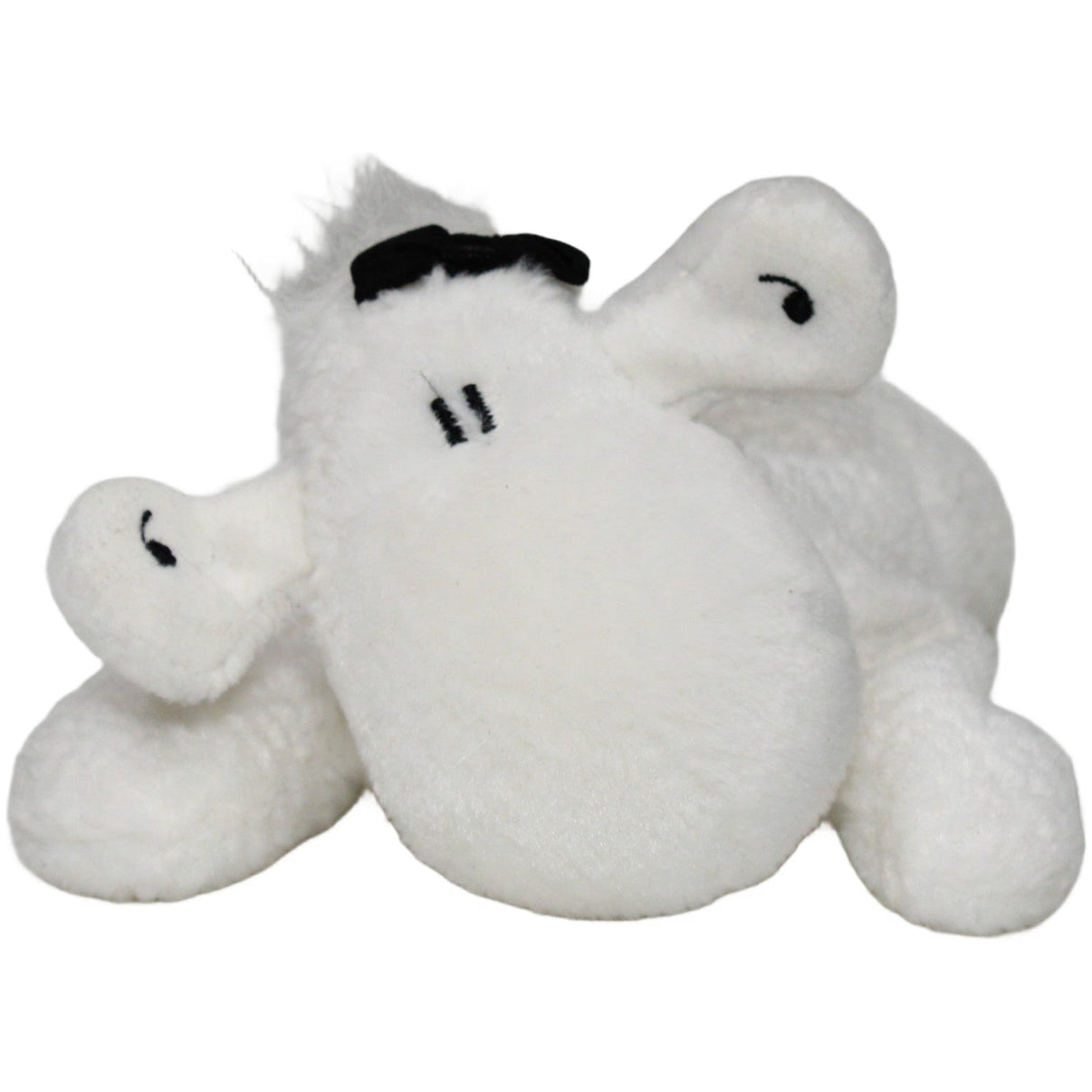 123000022326 NICI Sheepworld, kleines weißes liegendes Schaf Kuscheltier Kumpel Leo 14cm _Wieder Da_ ebay - stofftiere