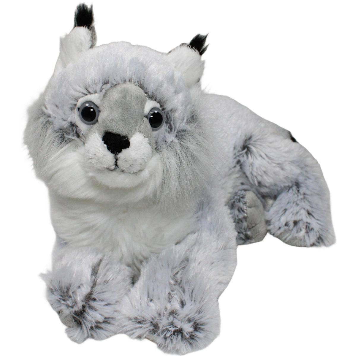 123000022333 Nature Planet Schöner grauer Luchs, liegend Kuscheltier Kumpel Leo 35cm ebay - 20 - stofftiere Gebraucht