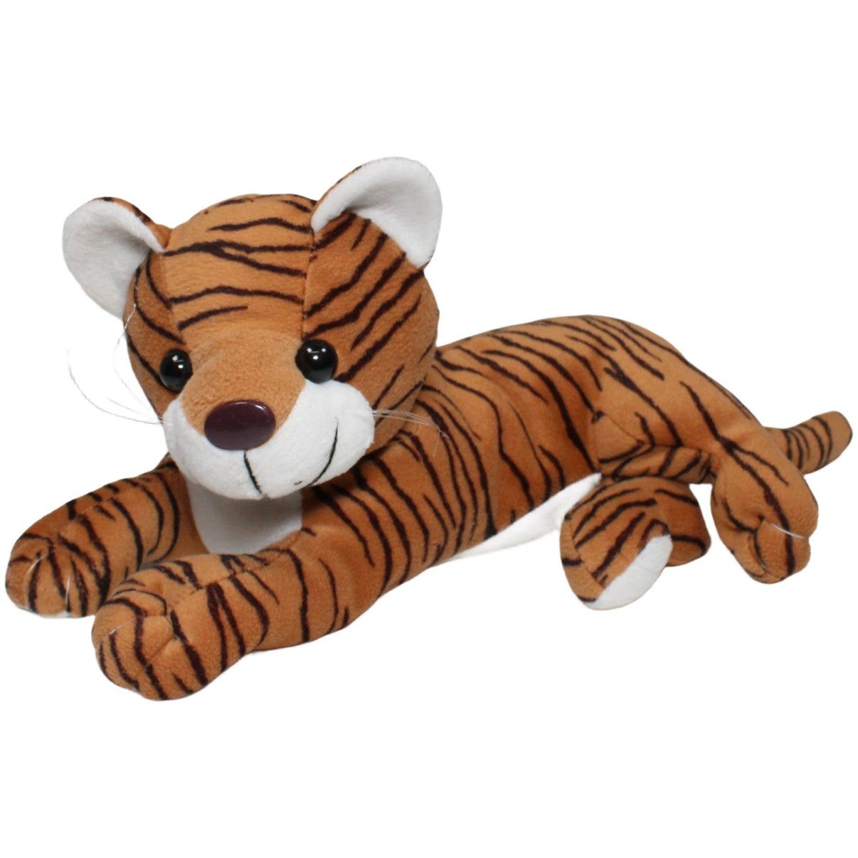 123000022349 Unbekannt Süßer Tiger, liegend Kuscheltier Kumpel Leo 28cm Braun ebay - stofftiere