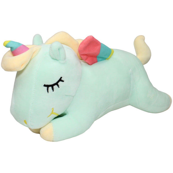 Superweiches schlafendes Einhorn, grün