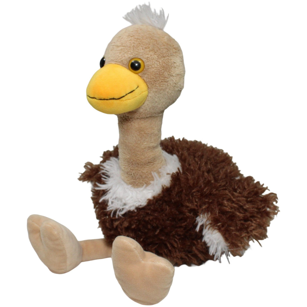 123000022385 Rudolf Schaffer Collection Afrikanischer Strauß Kuscheltier Kumpel Leo 25cm Beige Braun