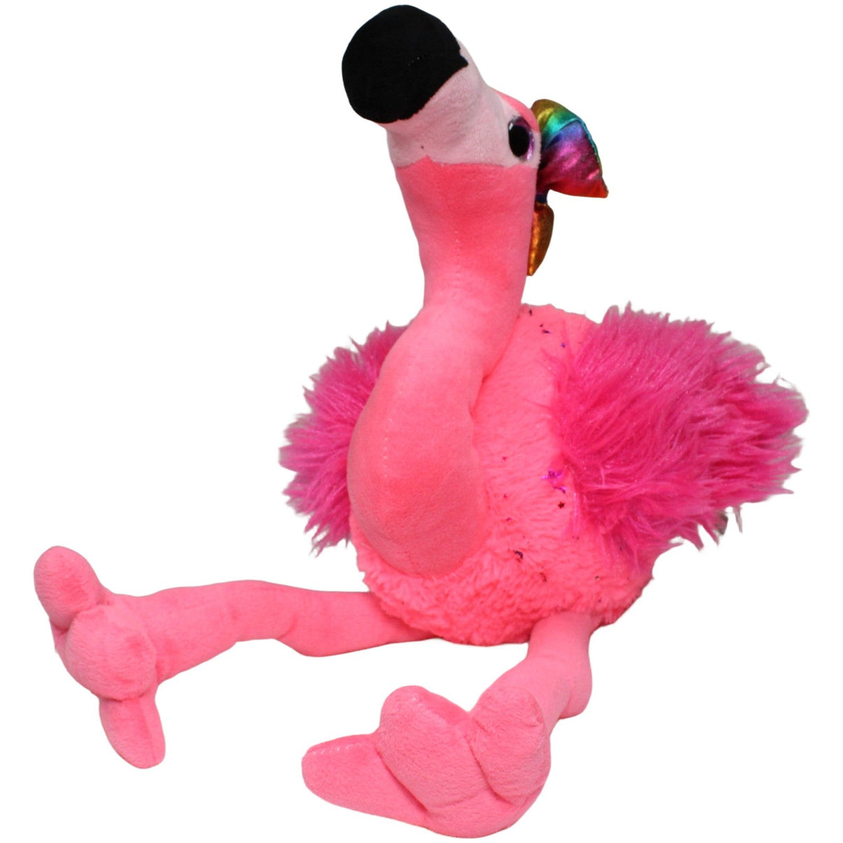123000022430 Landahl & Baumann XL Schlenker - Flamingo mit Schleife Kuscheltier Kumpel Leo 50cm ebay - stofftiere Flamingo