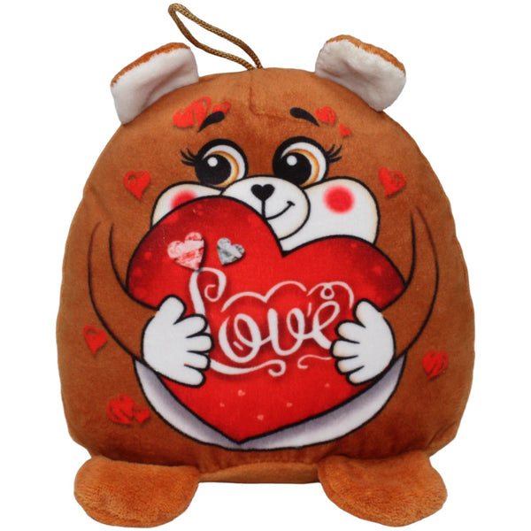 Flos Toys, süßer Hund mit Herz "Love"