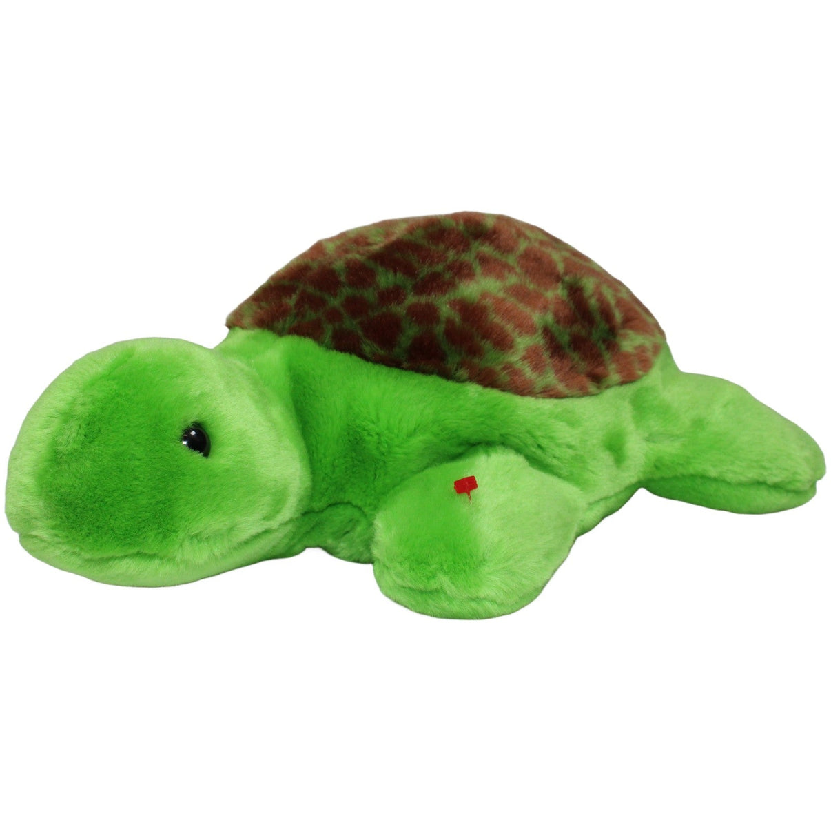 123000022444 TY The Beanie Buddies Collection, Schildkröte Speedy Kuscheltier Kumpel Leo 1999 30cm Braun