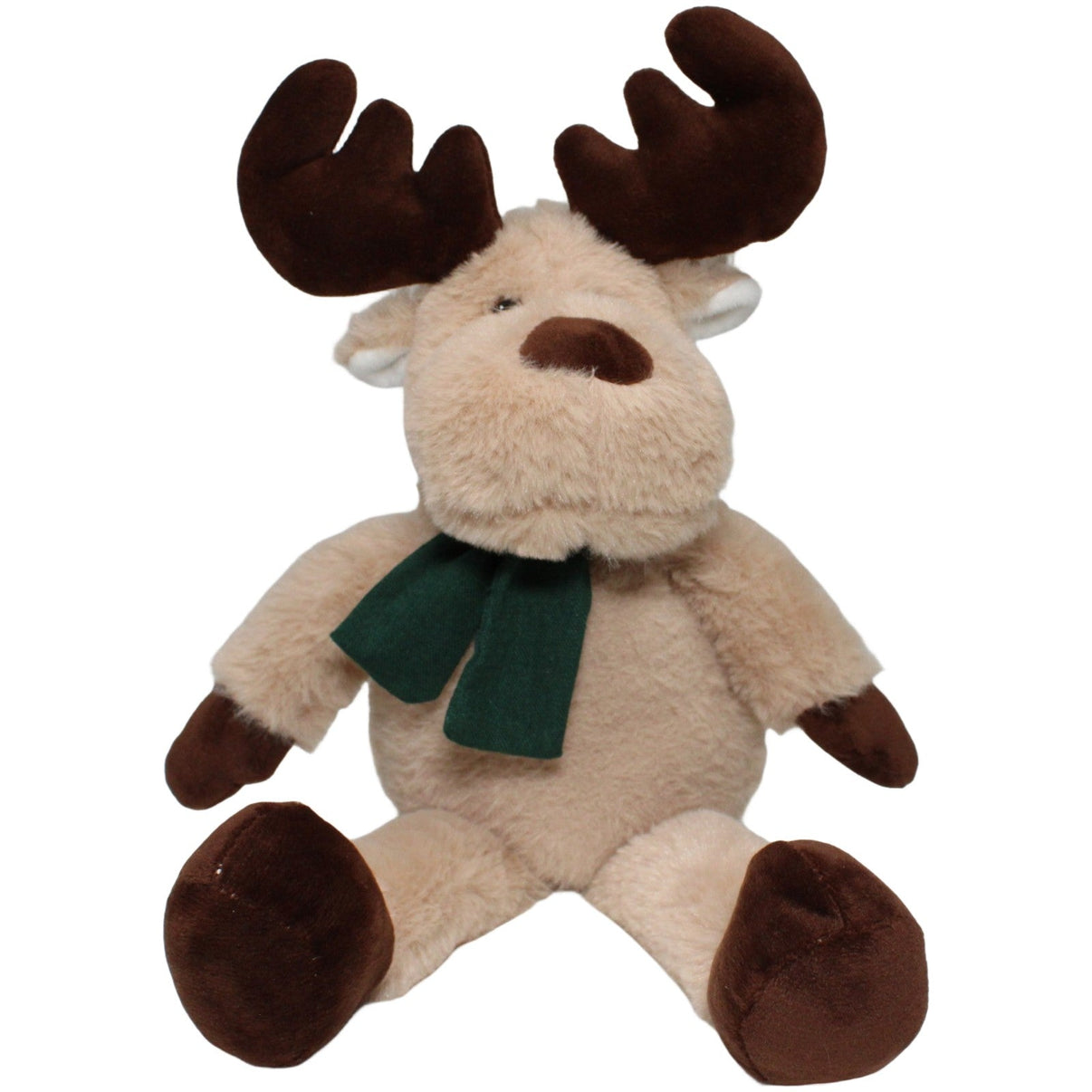 123000022469 Accentra Großer Schlenker Elch, superweich Kuscheltier Kumpel Leo 35cm Beige Braun