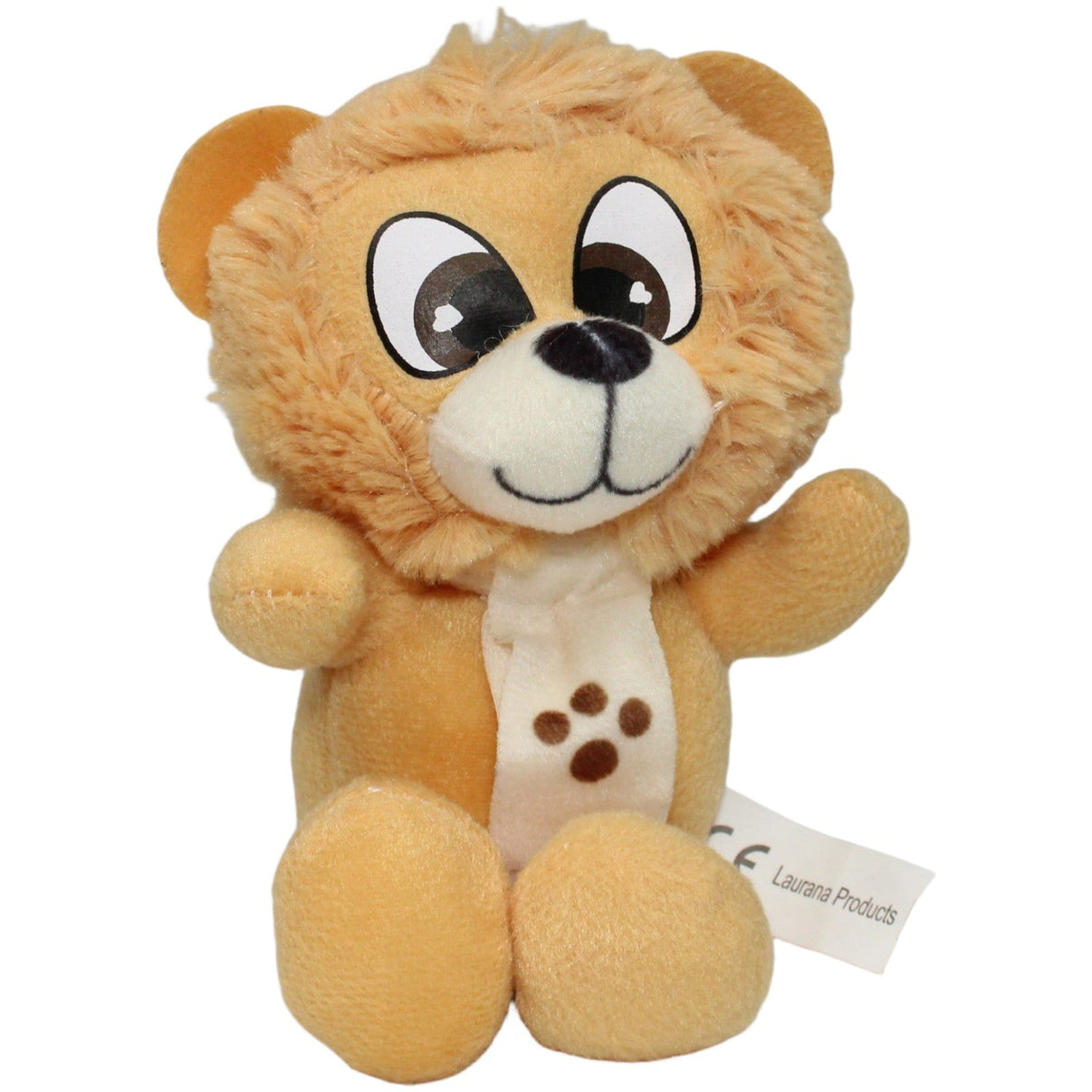 123000022477 Fortura Schlenker Löwe mit Schal Kuscheltier Kumpel Leo 20cm Beige Braun