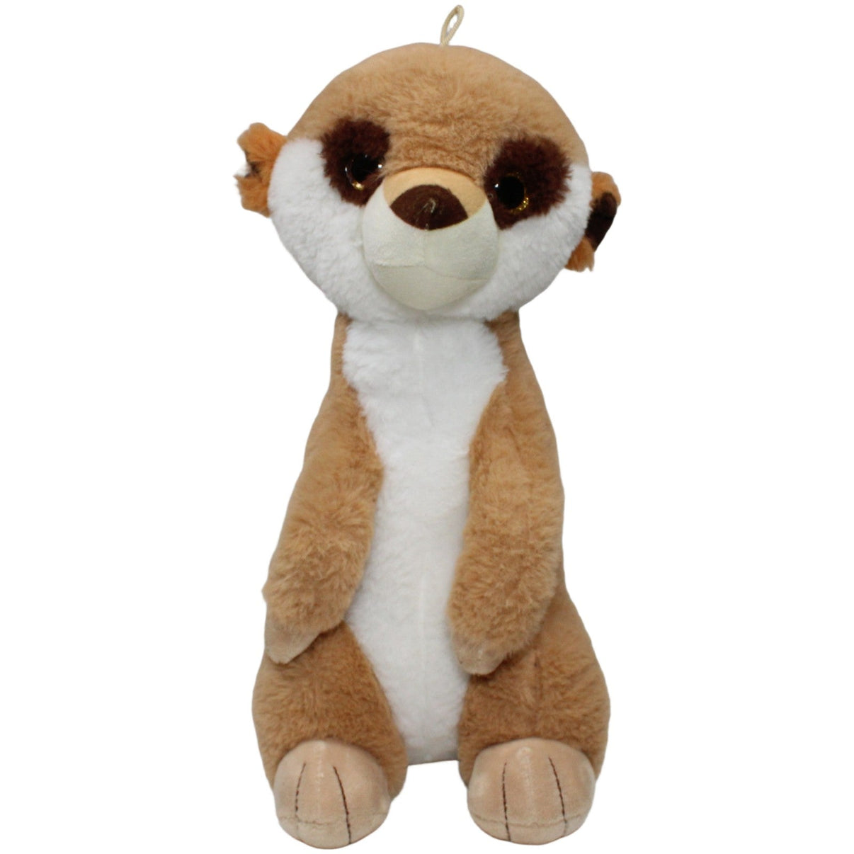 123000022501 FLOTI Flos Toys, großes Erdmännchen Kuscheltier Kumpel Leo 35cm Beige Braun