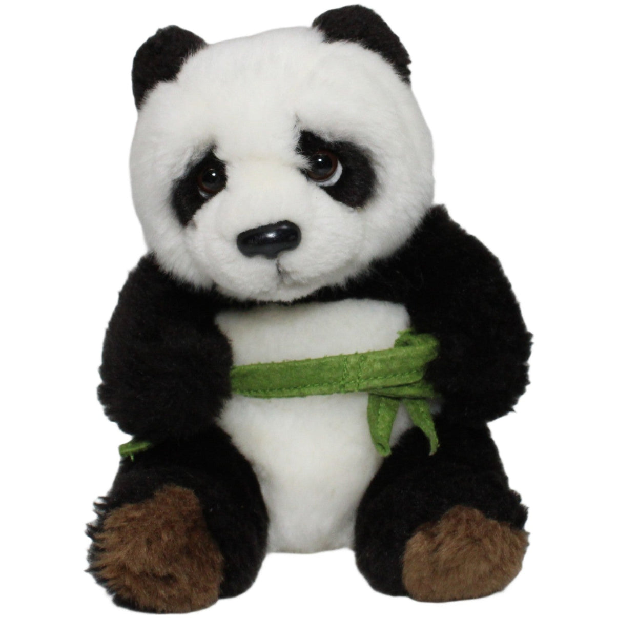 123000022529 Uni - Toys Panda mit Bambus Kuscheltier Kumpel Leo 18cm ebay - stofftiere Gebraucht