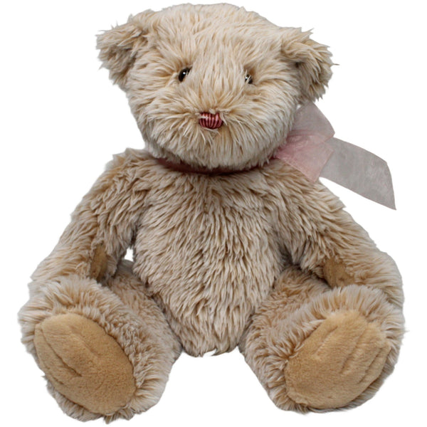 XL Teddy mit rosa Schleife