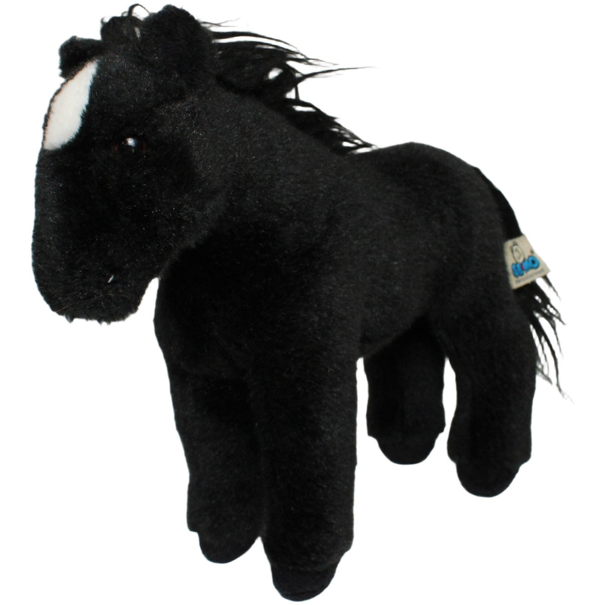 123000022553 SEMO Hübsches schwarzes Pferd, stehend Kuscheltier Kumpel Leo 30cm ebay - stofftiere Gebraucht