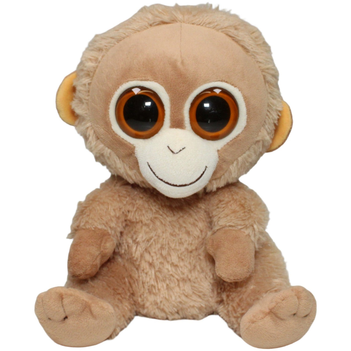 123000022582 TY Beanie Boos, Affe Tangerine Kuscheltier Kumpel Leo 24cm Affe Beige
