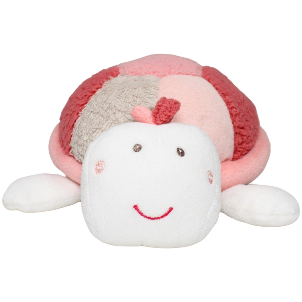 123000022584 Fehn Baby Weiße Schildkröte mit rosa Panzer Wärmekissen mit Bezug Kumpel Leo 24cm _Wieder Da_ ebay - stofftiere