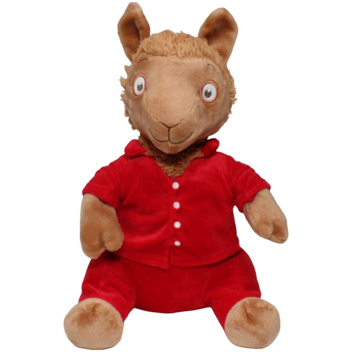 123000022587 Unbekannt Lama aus Lama Lama im Pyjama Kuscheltier Kumpel Leo 28cm _Wieder Da_ Braun