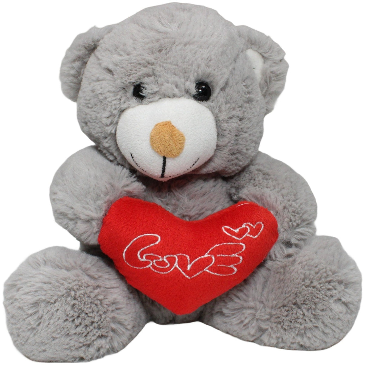 123000022614 TEDI Kuschel - Freunde, grauer Bär mit Herz "LovE" Kuscheltier Kumpel Leo 24cm Bär ebay - 20 - stofftiere