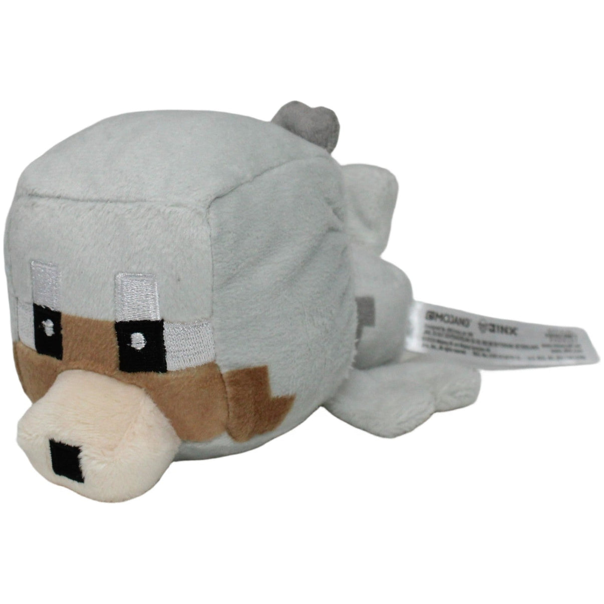 123000022621 Jinx Wolf aus Minecraft Plüschfigur Kumpel Leo 13cm Beige Charakter