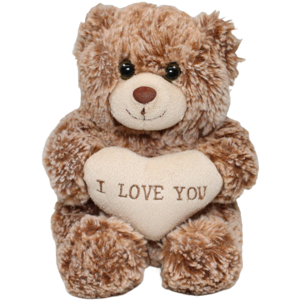 123000022631 TEDI Kuschel - Freunde, brauner Teddybär mit Herz "I LOVE YOU" Kuscheltier Kumpel Leo 23cm Braun ebay - stofftiere