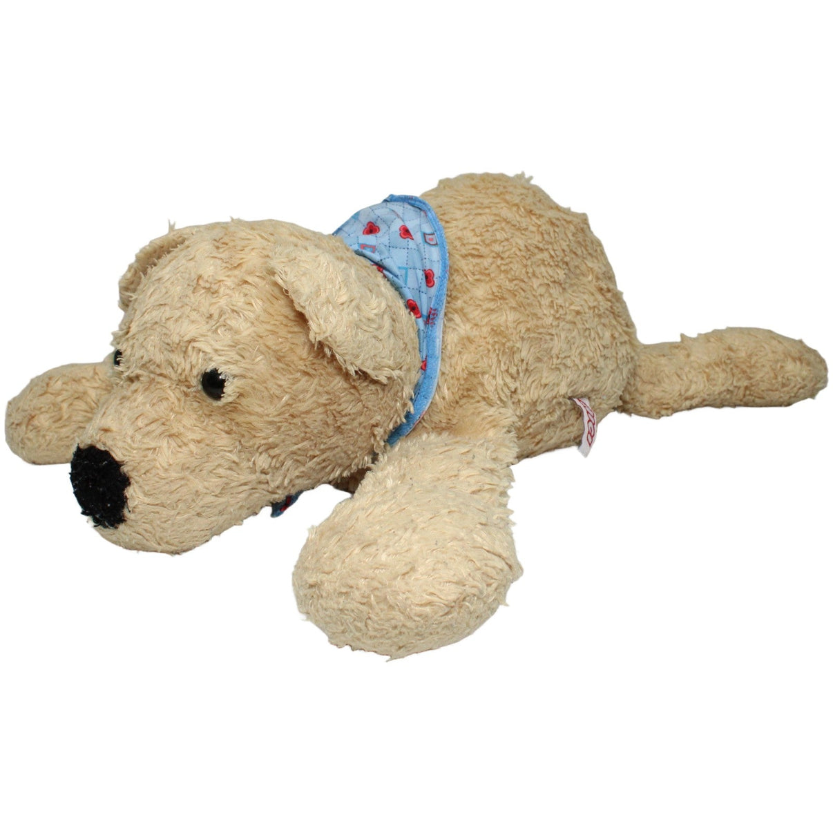 123000022647 NICI Hellbrauner XL Bär mit Halstuch, liegend Kuscheltier Kumpel Leo 47cm _Wieder Da_ Beige