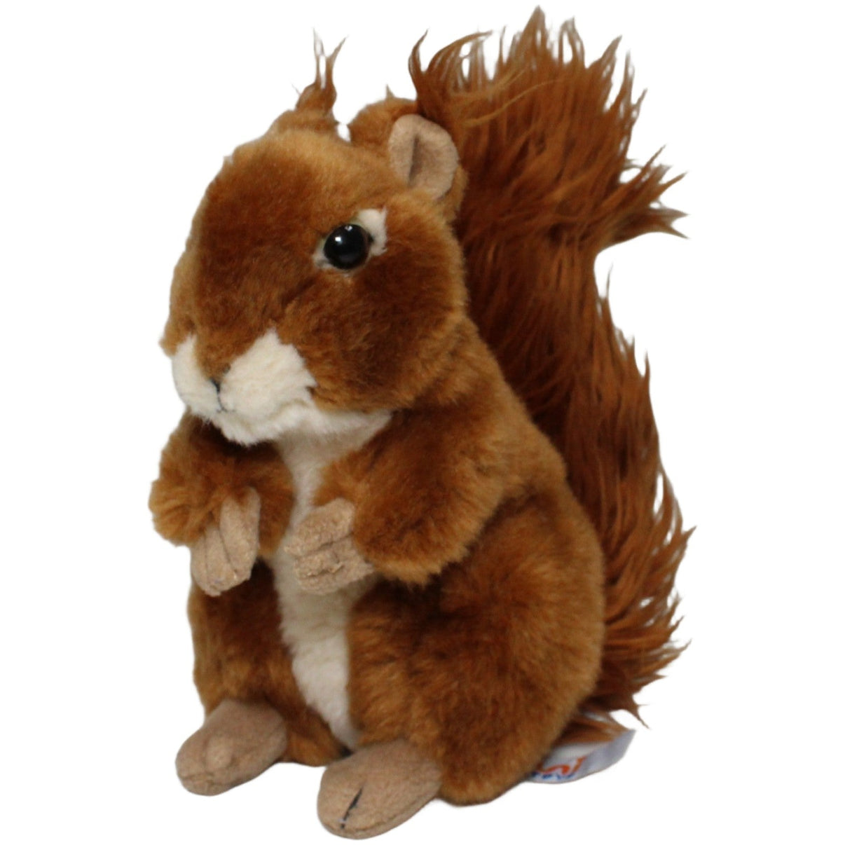 123000022681 Uni - Toys Stehendes Eichhörnchen Kuscheltier Kumpel Leo 18cm Beige Braun